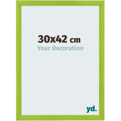 yd. - Cadre photo 30x42 - Vert - MDF - Pisa (1/5)