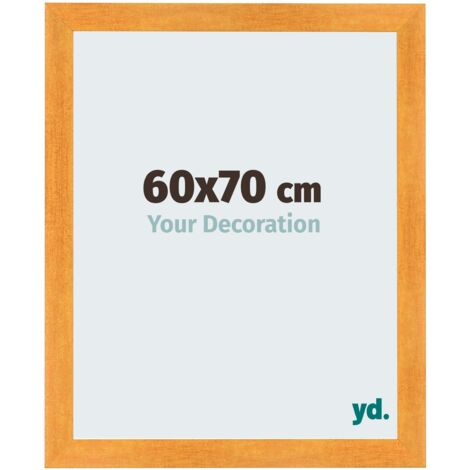yd. - Cadre photo 60x70 - Orange - MDF - Pisa (1/5)