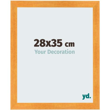 yd. - Cadre photo 28x35 - Orange - MDF - Pisa (1/5)