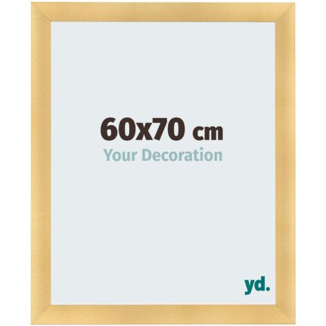 yd. - Cadre photo 60x70 - Or Mat - MDF - Pisa (1/5)