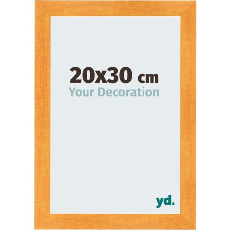 yd. - Cadre photo 20x30 - Orange - MDF - Pisa (1/5)
