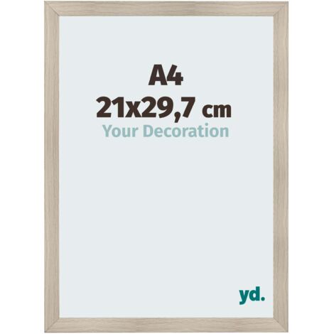 yd. - Cadre photo A4 21x29.7 - Chene Clair - MDF - Pisa (1/5)