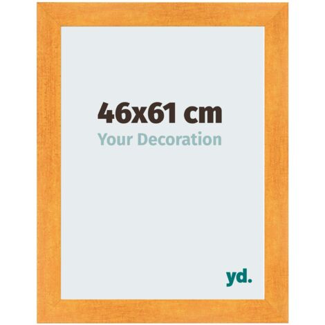 yd. - Cadre photo 46x61 - Orange - MDF - Pisa (1/5)