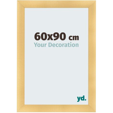 yd. - Cadre photo 60x90 - Or Mat - MDF - Pisa (1/5)