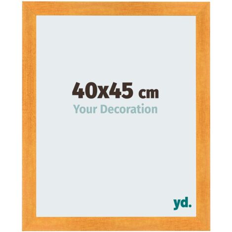 yd. - Cadre photo 40x45 - Orange - MDF - Pisa (1/5)
