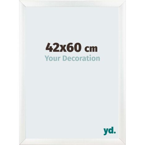 yd. - Cadre photo 42x60 - Blanc Mat - MDF - Pisa (1/5)