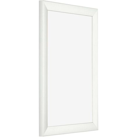 Cadre Photo 56x71 cm - Blanc Brillant - MDF - Pisa