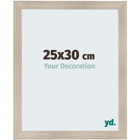 yd. - Cadre photo 25x30 - Chene Clair - MDF - Pisa (1/5)