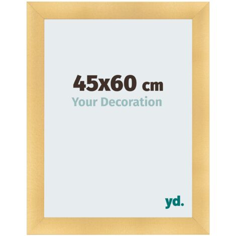 yd. - Cadre photo 45x60 - Or Mat - MDF - Pisa (1/5)