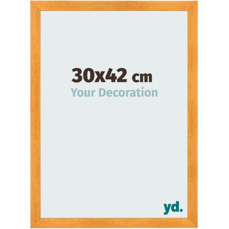 yd. - Cadre photo 30x42 - Orange - MDF - Pisa (1/5)