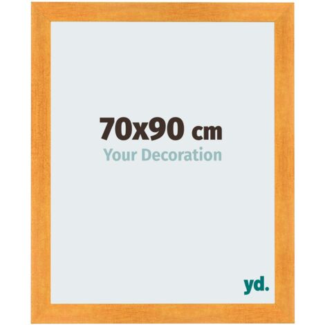 yd. - Cadre photo 70x90 - Orange - MDF - Pisa (1/5)