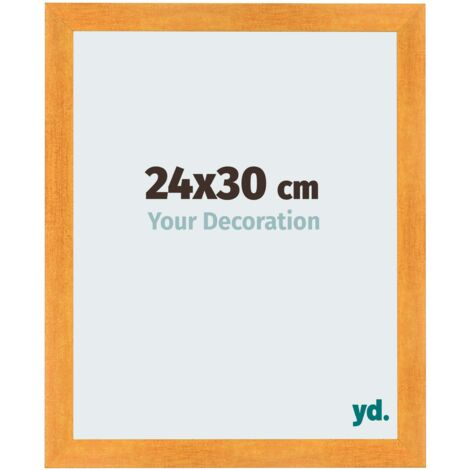yd. - Cadre photo 24x30 - Orange - MDF - Pisa (1/5)