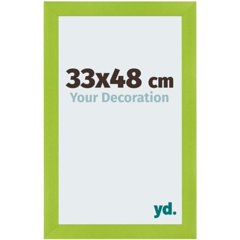 yd. - Cadre photo 33x48 - Vert - MDF - Pisa (1/5)