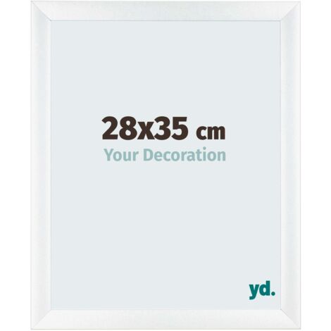 yd. - Cadre photo 28x35 - Blanc Mat - MDF - Pisa (1/5)
