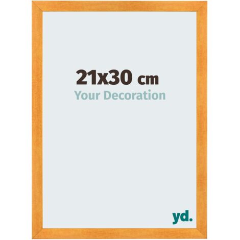 yd. - Cadre photo 21x30 - Orange - MDF - Pisa (1/5)