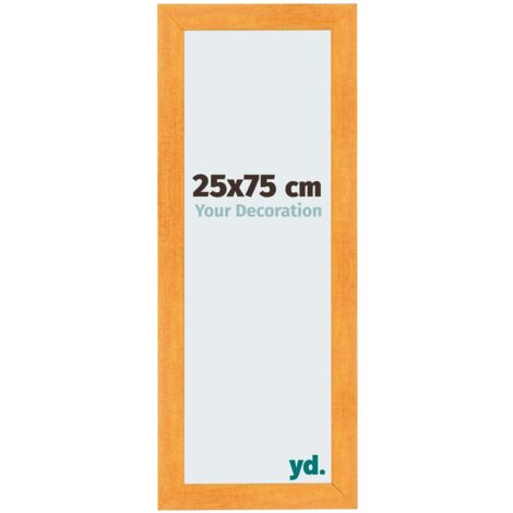 yd. - Cadre photo 25x75 - Orange - MDF - Pisa (1/5)