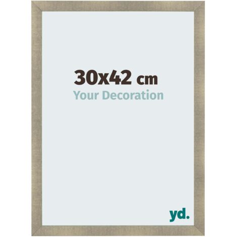 yd. - Cadre photo 30x42 - Or Antique - MDF - Pisa (1/5)
