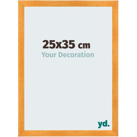 yd. - Cadre photo 25x35 - Orange - MDF - Pisa (1/5)
