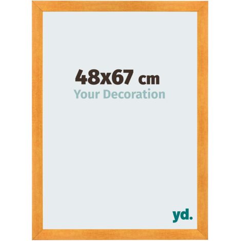 yd. - Cadre photo 48x67 - Orange - MDF - Pisa (1/5)