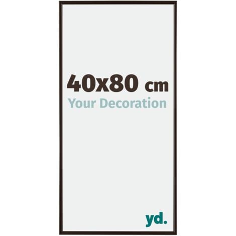 Your Decoration - 25x25 cm - Cadres en Bois avec Verre Plexiglas -  Anti-Reflet - Excellente Qualité - Blanc - Cadre Decoration Murale -  Birmingham, - Achat & prix