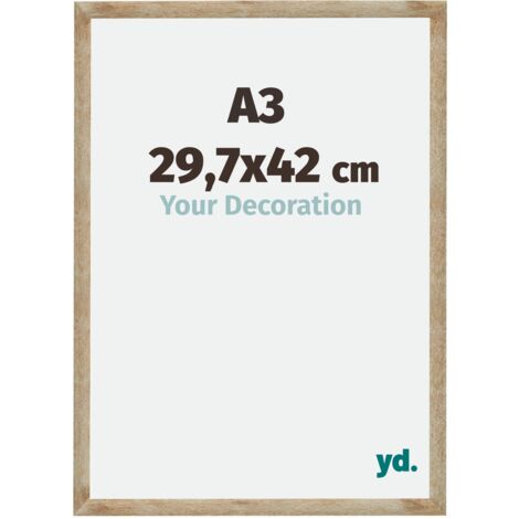 yd. - Cadre photo A3 29.7x42 - Or - MDF - Catania (1/5)