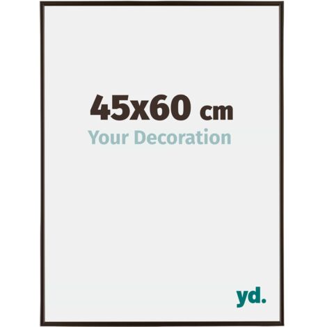 yd. - Cadre photo 45x60 - Anthracite - Plastique - Evry