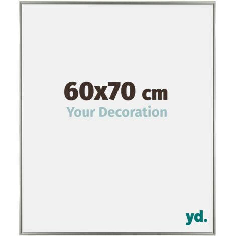 yd. - Cadre photo 60x70 - Champagne - Plastique - Evry