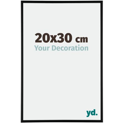 yd. - Cadre photo 20x30 - Noir Mat - Aluminium - Kent (1/5)
