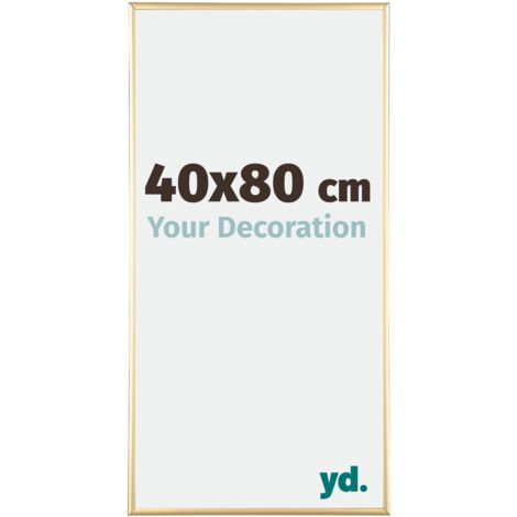 yd. - Cadre photo 40x80 - Or - Aluminium - Kent