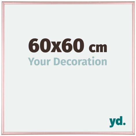 yd. - Cadre photo 60x60 - Cuivre - Aluminium - Kent (1/5)