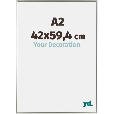 yd. - Cadre photo A2 42x59.4 - Champagne - Plastique - Evry