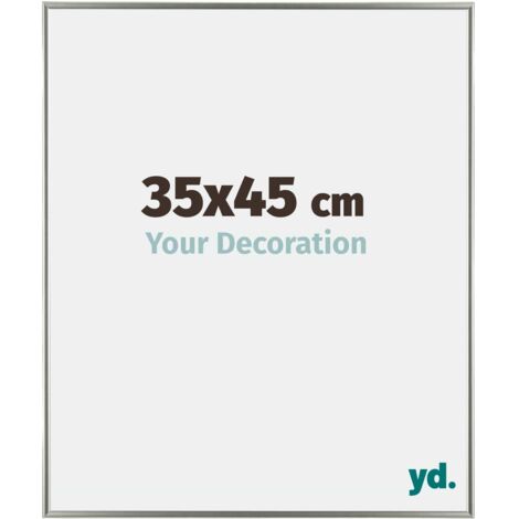 yd. - Cadre photo 35x45 - Champagne - Plastique - Evry