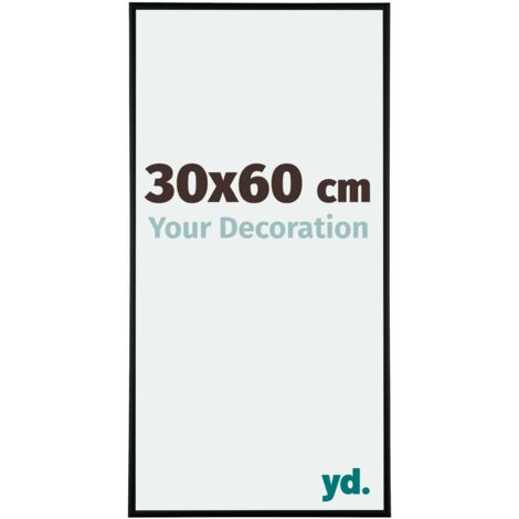 yd. - Cadre photo 30x60 - Noir Mat - Aluminium - Kent