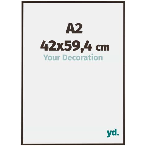 yd. - Cadre photo A2 42x59.4 - Anthracite - Plastique - Evry