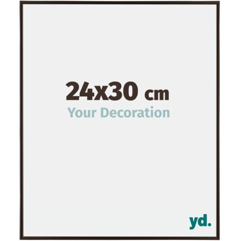 yd. - Cadre photo 24x30 - Anthracite - Plastique - Evry
