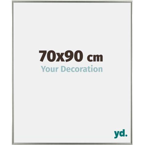 yd. - Cadre photo 70x90 - Champagne - Plastique - Evry