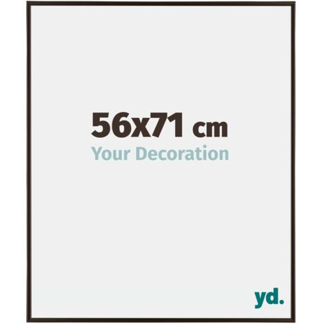 yd. - Cadre photo 56x71 - Anthracite - Plastique - Evry