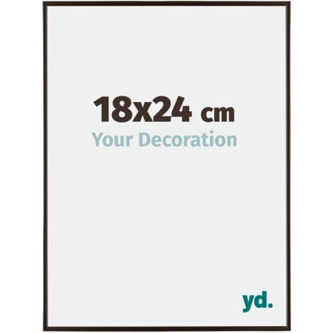 yd. - Cadre photo 18x24 - Anthracite - Plastique - Evry