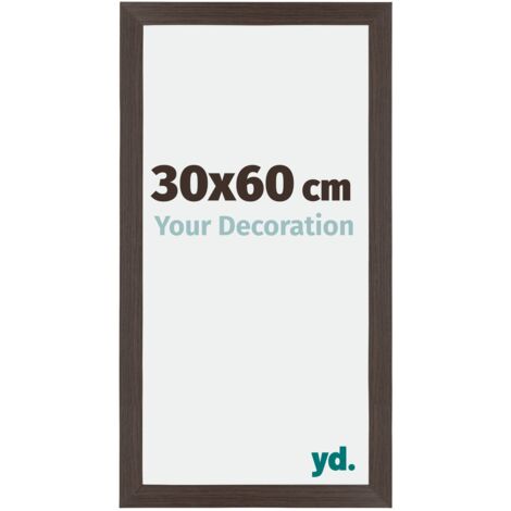 yd. - Cadre photo 30x60 - Chene Fonce - MDF - Mura