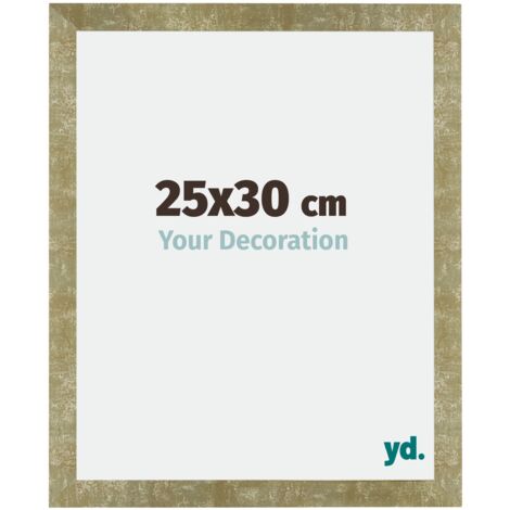 yd. - Cadre photo 25x30 - Or Antique - MDF - Mura
