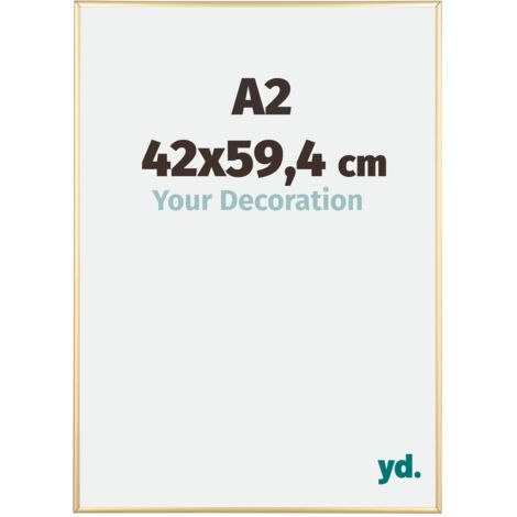 yd. - Cadre photo A2 42x59.4 - Or - Aluminium - Kent (1/5)