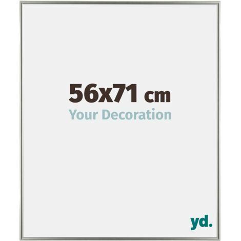 yd. - Cadre photo 56x71 - Champagne - Plastique - Evry