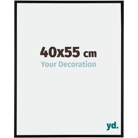 yd. - Cadre photo 40x55 - Noir Mat - Aluminium - Kent