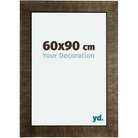 yd. - Cadre photo 60x90 - Champagne Brosse - Bois - Leeds (1/5)