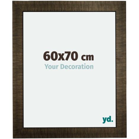yd. - Cadre photo 60x70 - Champagne Brosse - Bois - Leeds (1/5)