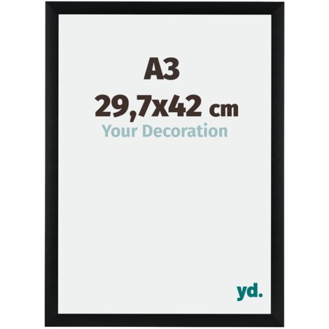 yd. - Cadre photo A3 29.7x42 - Noir Brosse - Aluminium - Tucson (1/5)