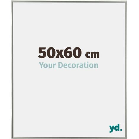 yd. - Cadre photo 50x60 - Champagne - Plastique - Evry