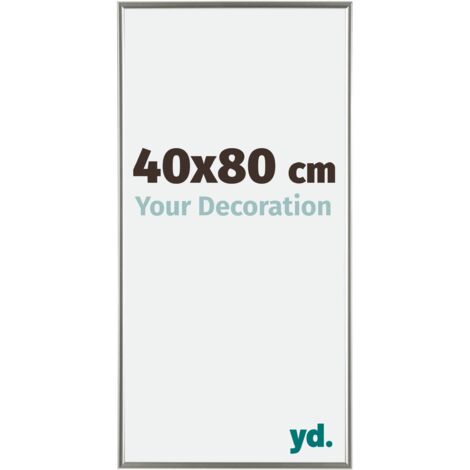 yd. - Cadre photo 40x80 - Champagne - Plastique - Evry