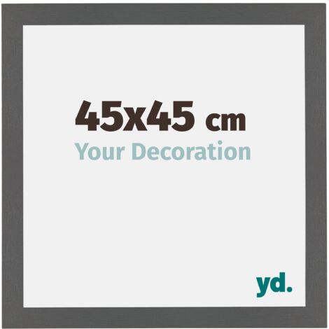 yd. - Cadre photo 45x45 - Anthracite - MDF - Mura