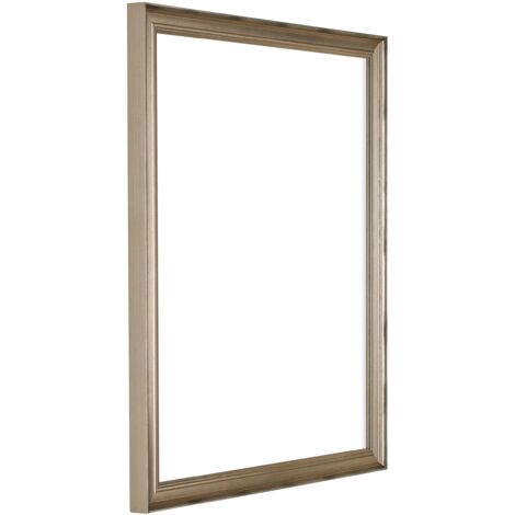 Cadre Photo 40x50 cm - Argent - Bois - Lincoln.